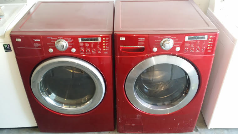 Suffolk used LG Tromm washer dryer set