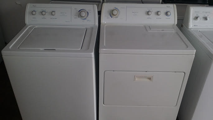 Suffolk used whirlpool imperial washer dryer set